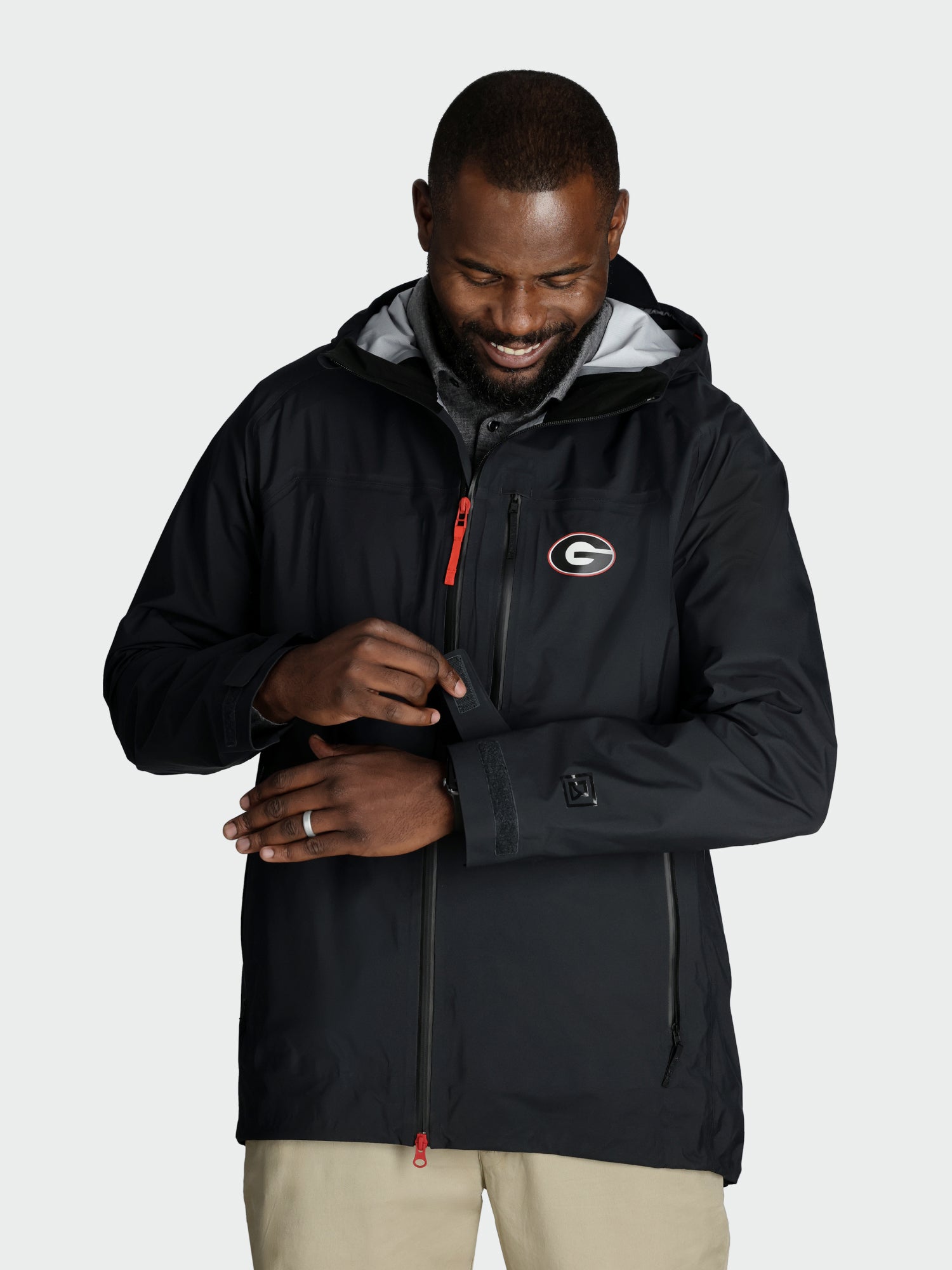 BCKR + Georgia Bulldogs Dry One Waterproof Coat